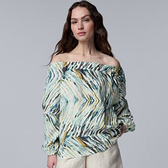 Women's Simply Vera Vera Wang Off-Shoulder Blouse
