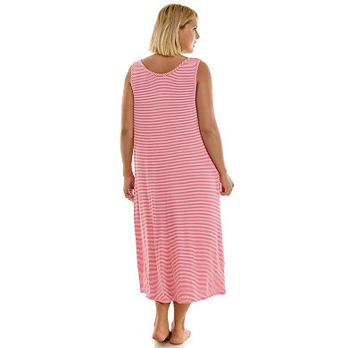Plus Size Sonoma Goods For Life® Wonder Rib Chemise Nightgown