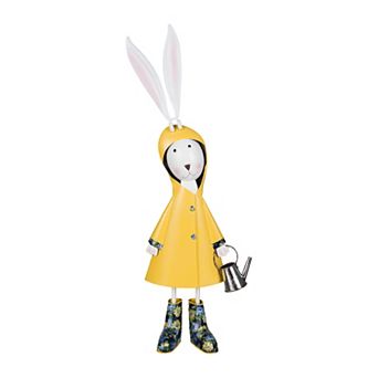 Meadow Creek Yellow Rabbit Statue