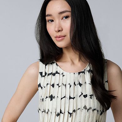 Women's Simply Vera Vera Wang Sleeveless Peplum Top