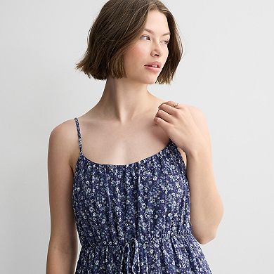 Juniors' Live To Be Spoiled Hanky Hem Midi Dress
