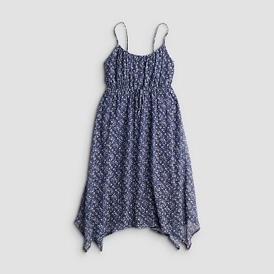Juniors' Live To Be Spoiled Hanky Hem Midi Dress