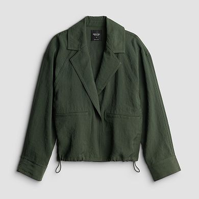 Juniors' Simply Vera Vera Wang Open Front Utility Jacket