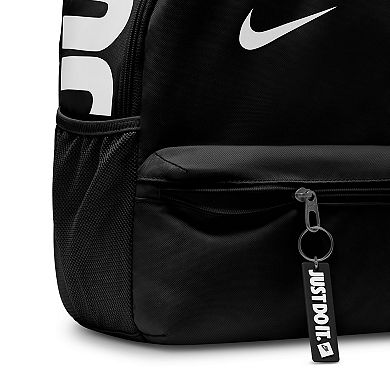 Nike Kids' JDI Mini Backpack 2.0 with Padded Straps and Front Pocket