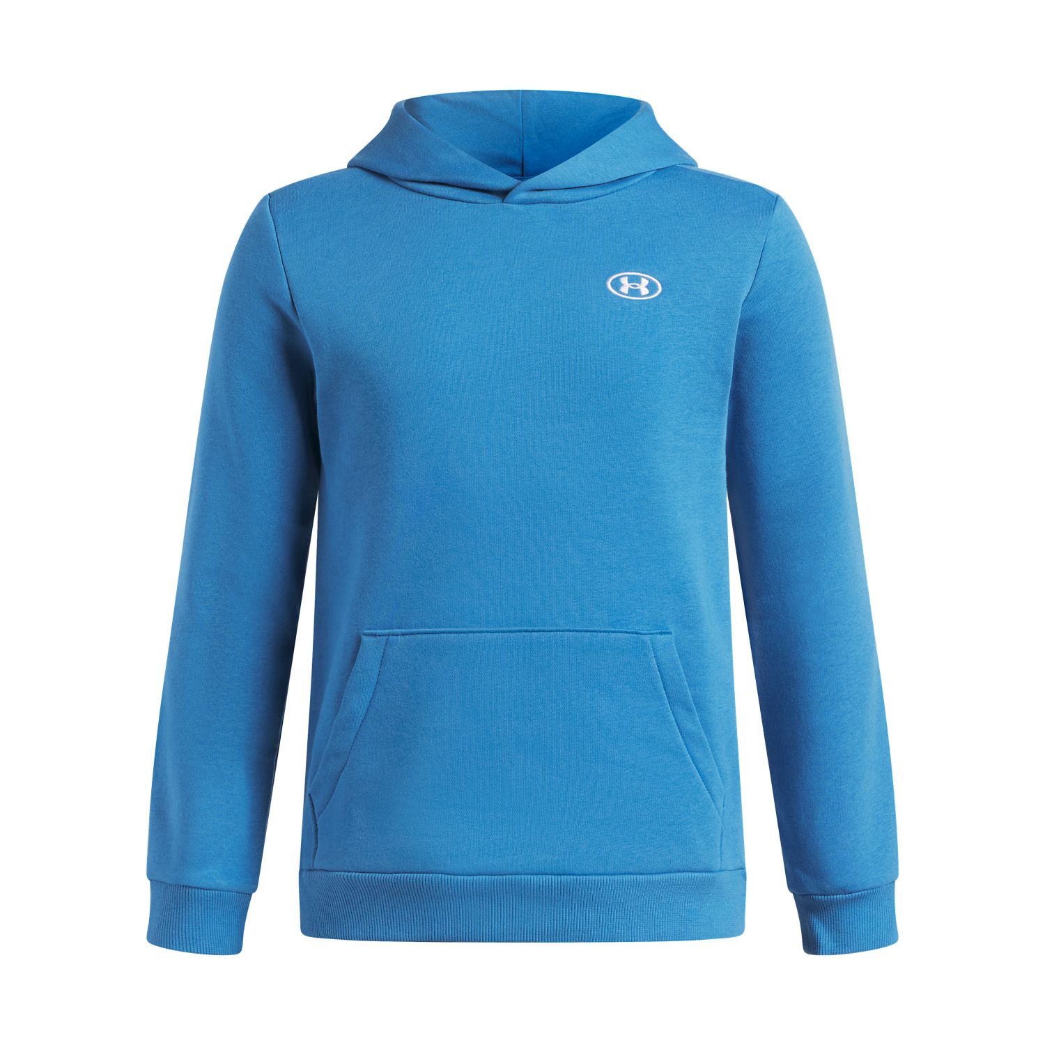 Худи Under Armour Rival Fleece для мальчиков, цвет: Синий, вариант 1 — фото 1