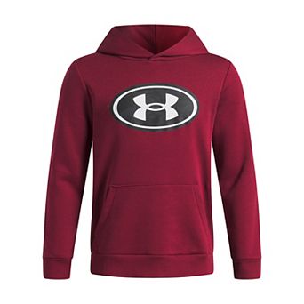 Boys 8-20 Under Armour Rival Fleece Key Print Fill Hoodie