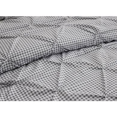 Bedsure Pintuck Comforter Set with Shams