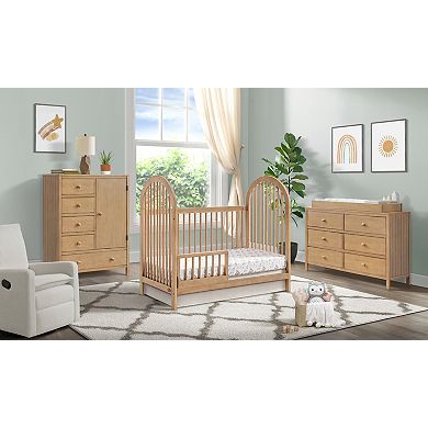 Soho Baby Everlee 3-in-1 Convertible Island Crib