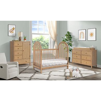 Soho Baby Everlee 3-in-1 Convertible Island Crib