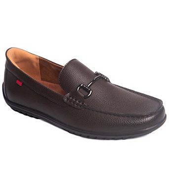 Marc Joseph New York Elliot Road Mens Hands-Free Slip On Technology Buckle Loafers