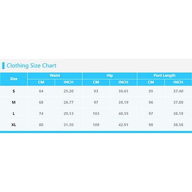 Women's Elastic Waist Wide Leg Pants Irregular Hem Casual Pants