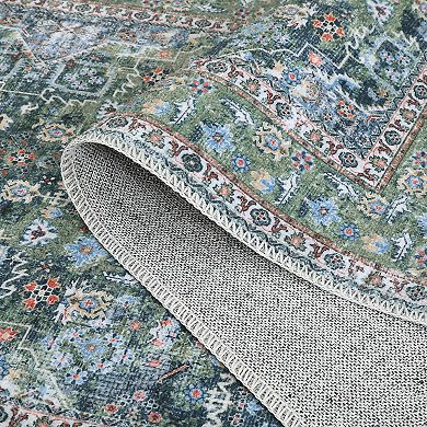 IDEALHOUSE Vintage Floral Rug