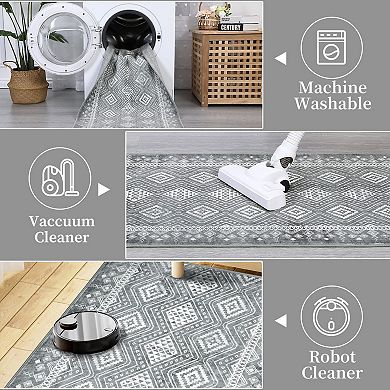 IDEALHOUSE Moroccan Geometric Rug