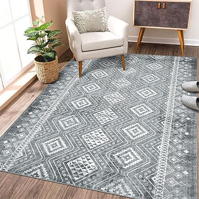 IDEALHOUSE Moroccan Geometric Rug