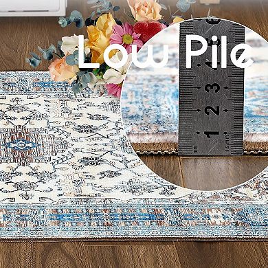 IDEALHOUSE Vintage Medallion Rug