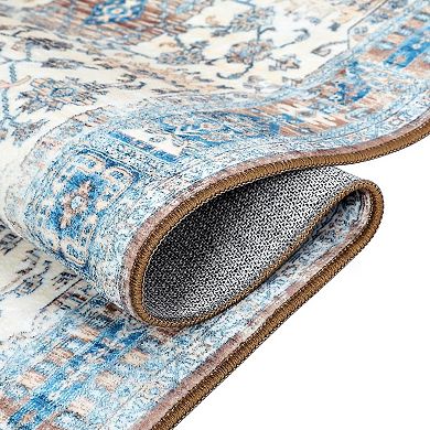 IDEALHOUSE Vintage Medallion Rug