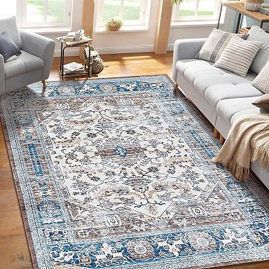 IDEALHOUSE Vintage Medallion Rug