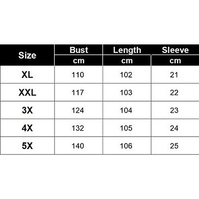 Women's Plus Size Summer Short Sleeve Casual Dresses V Neck Midi Dress