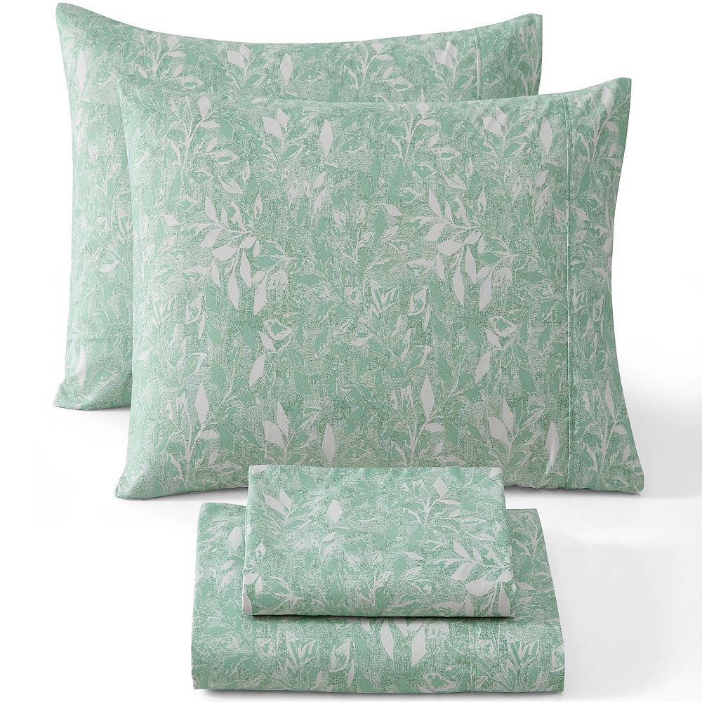 HLC.ME Floral Printed Bed Sheets Set - Wrinkle Resistant & Ultra Soft ...