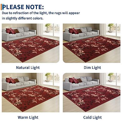 IDEALHOUSE Washable Non-Slip Rug