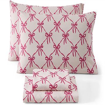 HLC.ME Printed Kids Bed Sheets Set - Wrinkle Resistant & Ultra Soft - Beds up to 15 in Deep