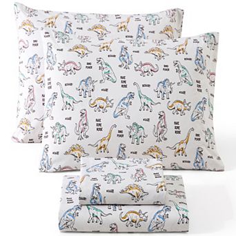 HLC.ME Printed Kids Bed Sheets Set - Wrinkle Resistant & Ultra Soft - Beds up to 15 in Deep