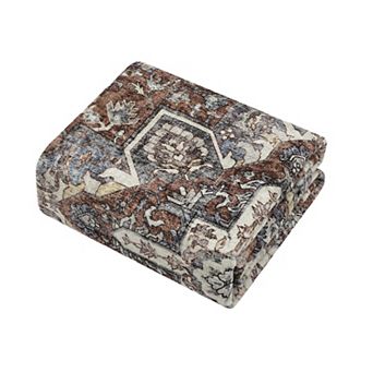 IDEALHOUSE Floral Washable Area Rug