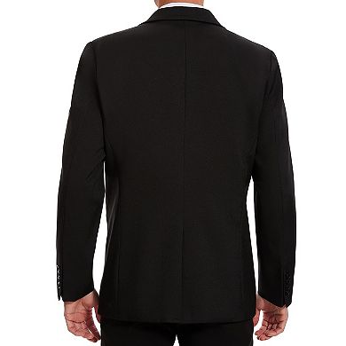 Men's Single Button Blazer Casual Notch Lapel Color Block Business Suit Jacket