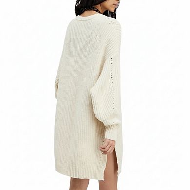 Women Long Cardigans Open Front Sweaters with Pockets