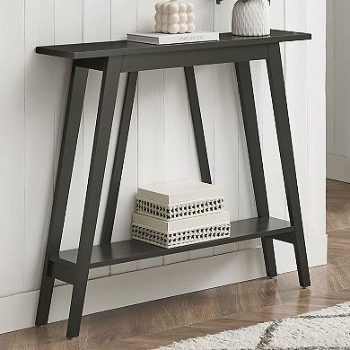 Kings Brand Furniture Conway Console Table Functional Narrow Wood Accent