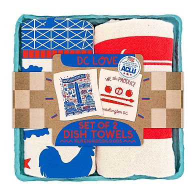 DC LOVE - Dish Towel Set of 2