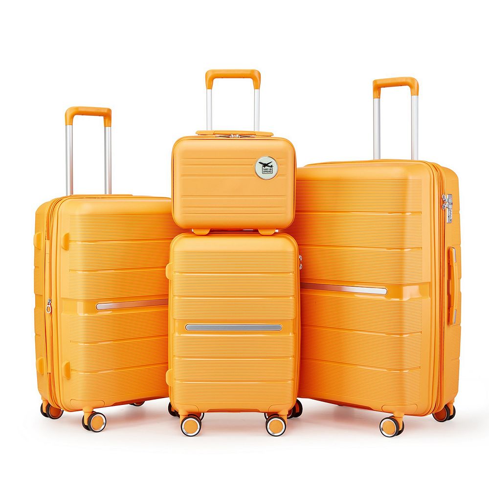 Lightweight Luggage Sets of 4 Expandable Suitcase
