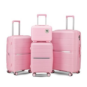 Lightweight Luggage Sets of 4 Expandable Suitcase