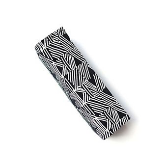 Wayfarer Jewelry Roll Travel Case - Black Matchstick