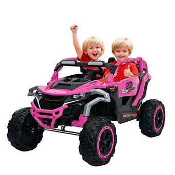 12V Ride On Children's Car, 2-seater ATV Remote Control,,Built-in Music Player