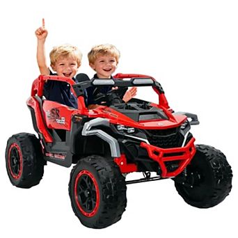 12V Ride On Children's Car, 2-seater ATV Remote Control,,Built-in Music Player