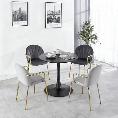 Round Coffee Table，MDF Dining Table,Finish Desk