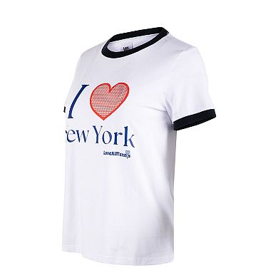 Love All Tennis Women's New York Ringer Tee