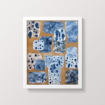 New Spots Small Framed Print