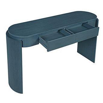 Fluted Design Entryway Console Table for Living room, Bedroom, Study, Hallway