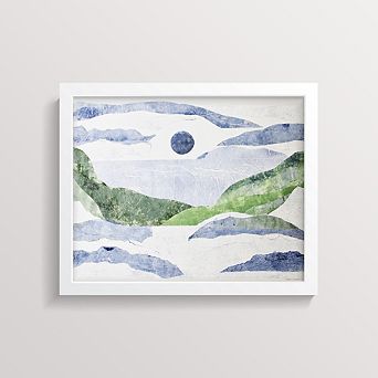 Serenity Landscape Small Framed Print