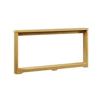 70.1" Narrow Console Table with Corrugated Texture