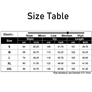 Women's Wide Leg Pants High Waist Trousers Casual Loose Fit Elastic Waist Pants