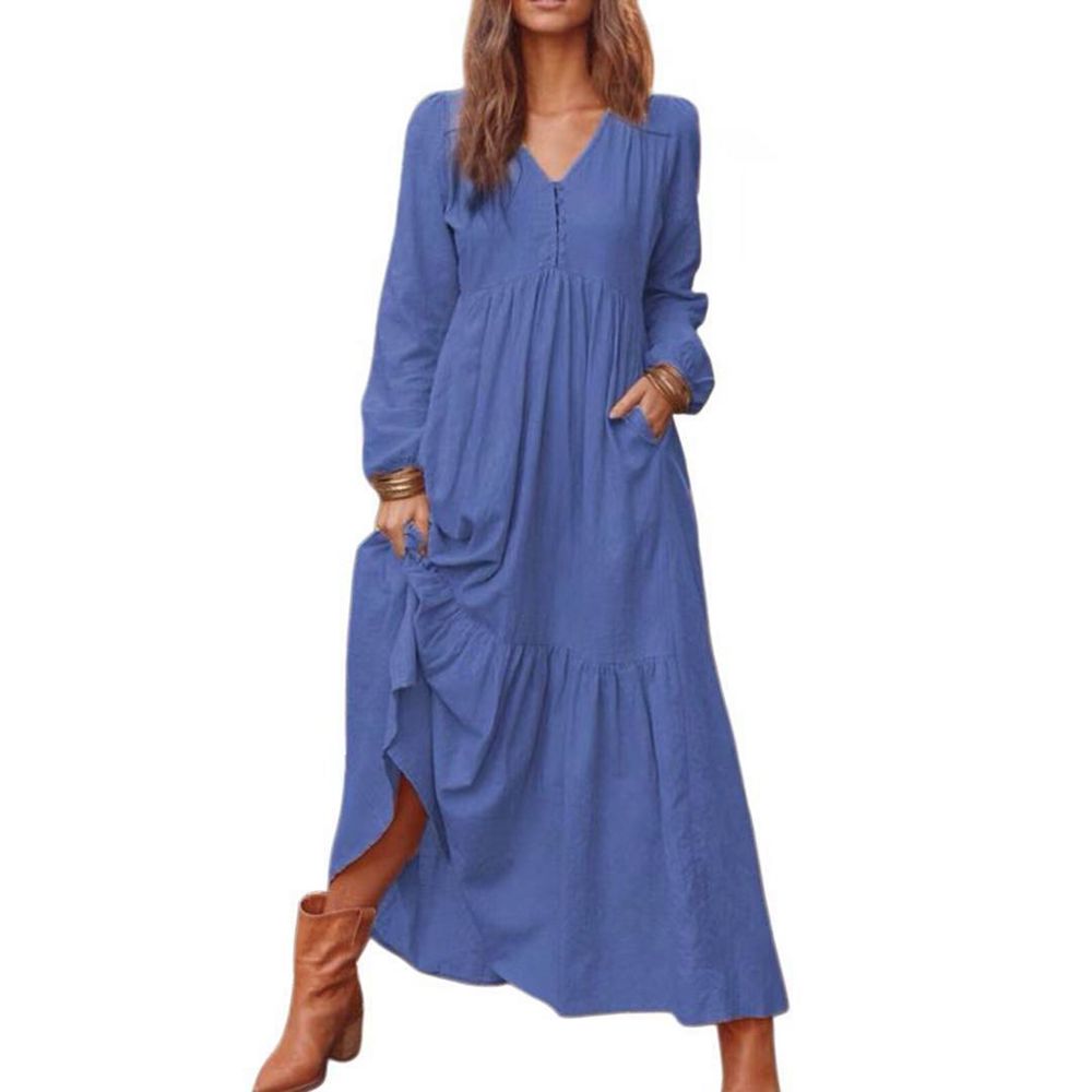 western dress for women Cowgirl Dresses Retro Midi Sleeveless Lace up Color:ivory/blue print short homecoming dress Vintage French Wedding Dresses