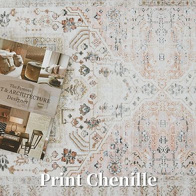 IDEALHOUSE Vintage Washable Rug