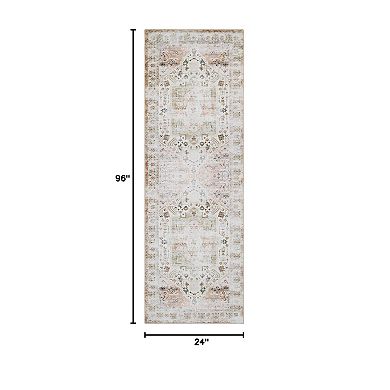IDEALHOUSE Vintage Washable Rug