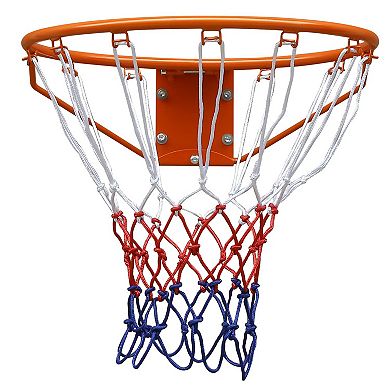 Basketball Folding Hoop Indoor outdoor Hanging Net All-weather Wall 18 Professional Size Foldable