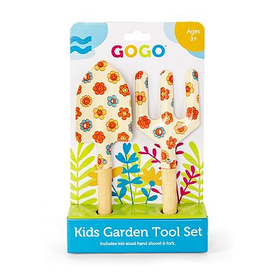 GOGO Kids 2-Piece Printed Garden Tool Set