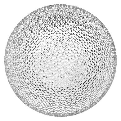 Set of 12 Clear Glass Side Bowls with Pebble Texture for Snacks, Sides and Small Servings