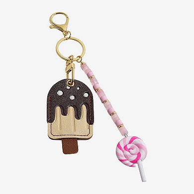Emberly Ice Cream Pop Bead Lollipop Bag Charm